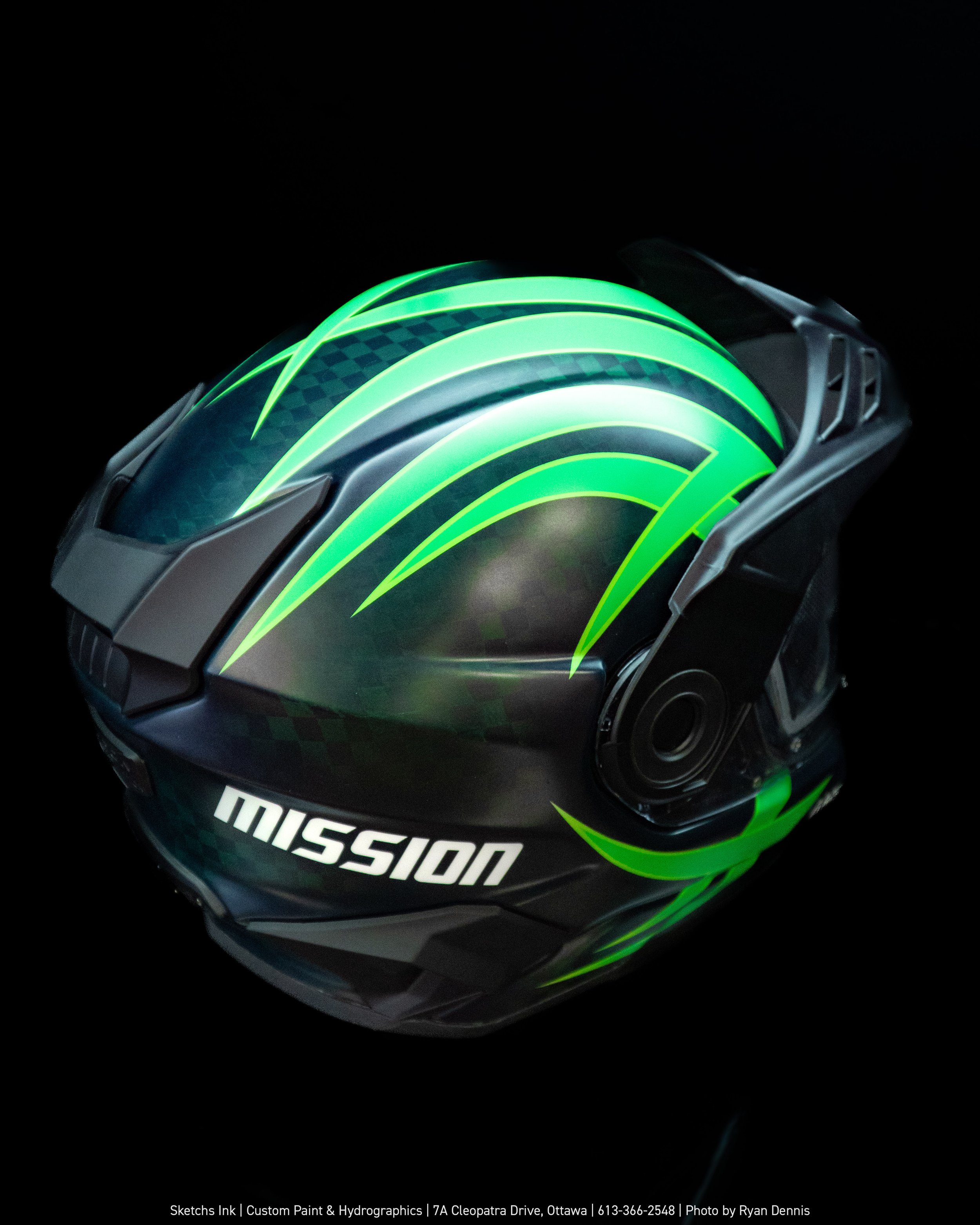 Custom snowmobile helmets sale